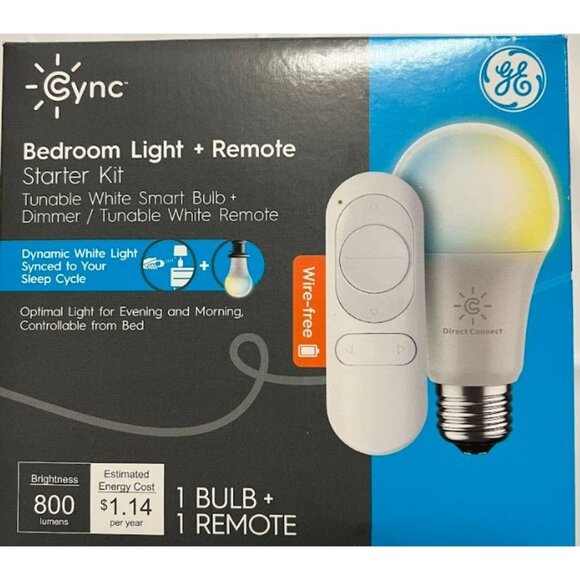 Cync by GE Bedroom LED Light Bulb & Remote Control Kit - Picture 7 of 8